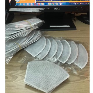 Combo 50 miếng lọc khẩu trang than hoạt tính