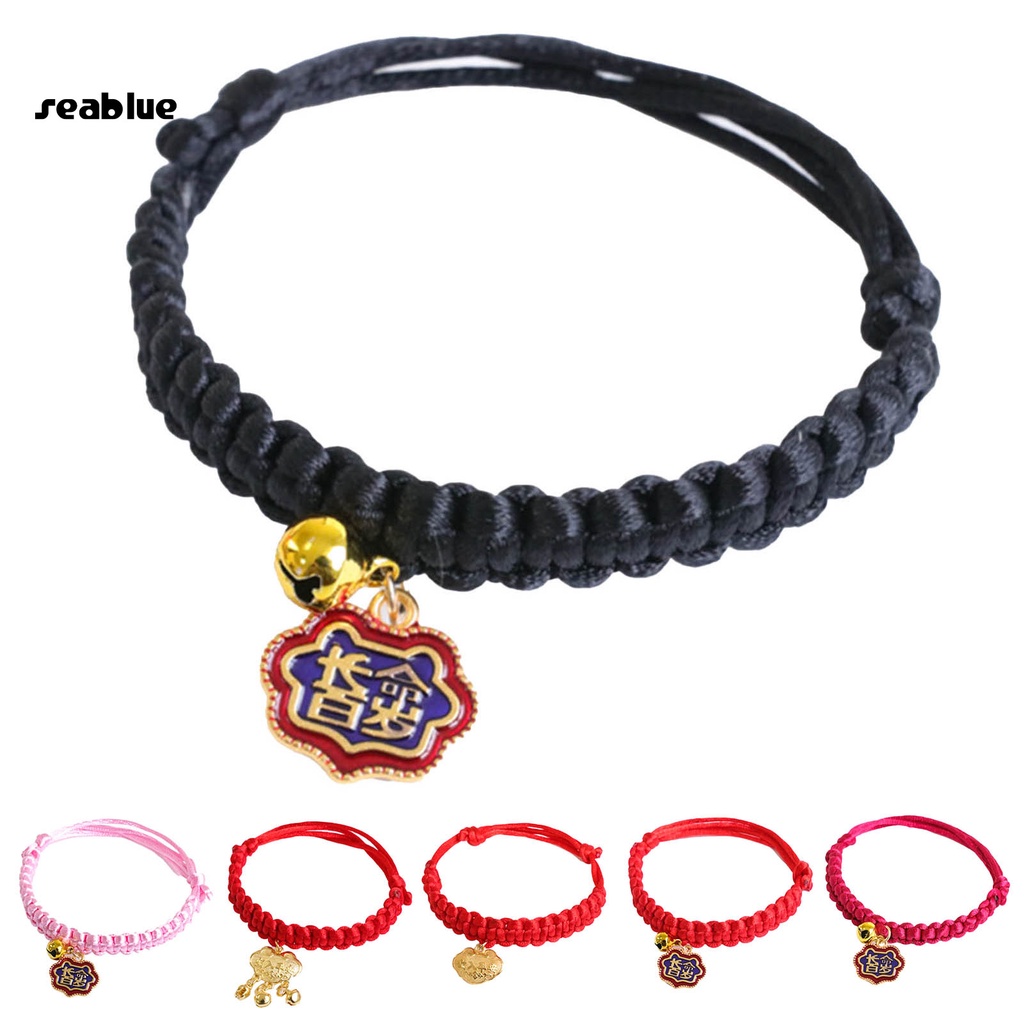 Vòng cổ chống rách có chuông cho thú cưng kiểu năm mới