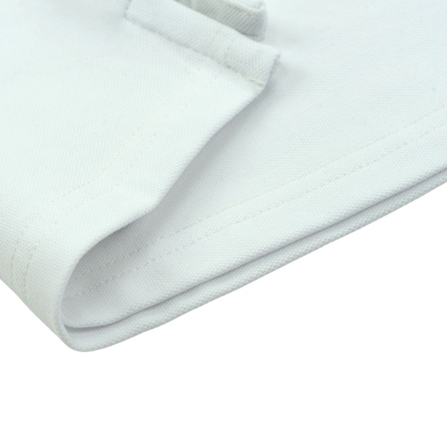 Áo Polo nam cao cấp 100% cotton PERFECTMEN vải cá sấu màu trắng co giãn 4 chiều thoáng mát xuất xịn sang trọng
