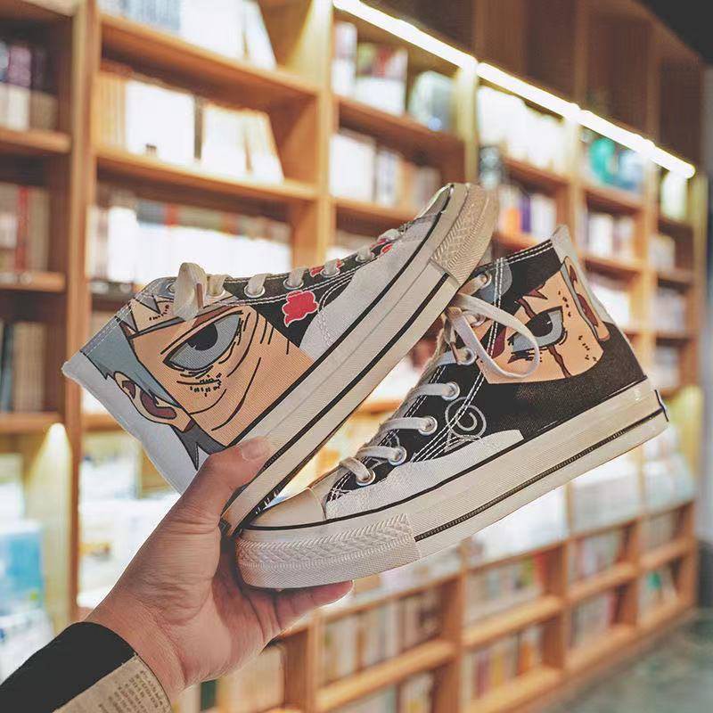 Naruto Trend All-match Graffiti giày nam tăng chiều cao | BigBuy360 - bigbuy360.vn