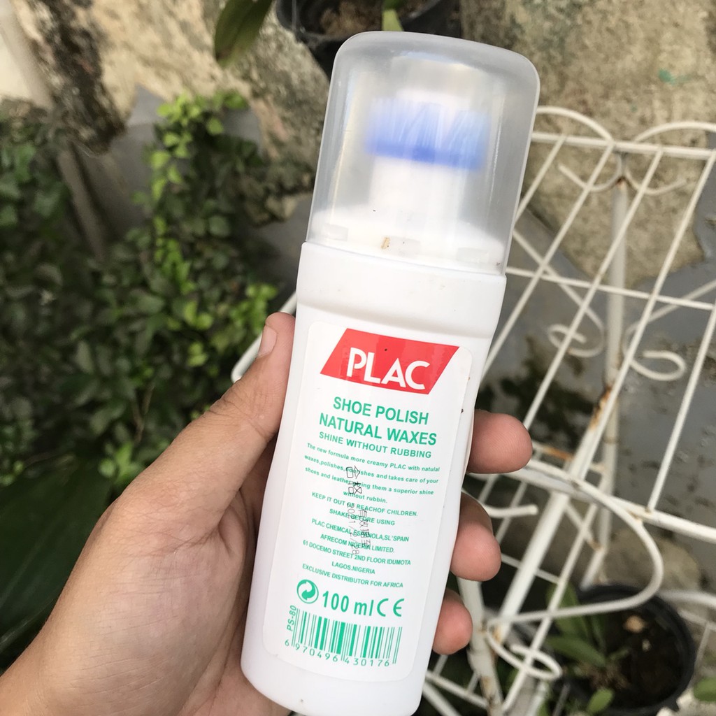 Combo Tẩy Trắng Giày Plac Natural Creams Có Đồ Chùi (10 chai)