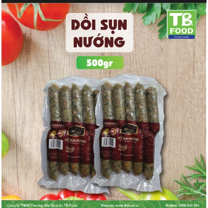 DỒI SỤN NEM NƯỚNG MERRY - 500G[GIAO HỎA TỐC HN]