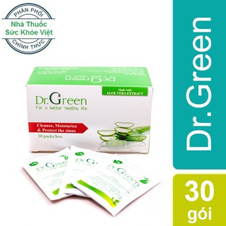 Muối rửa mũi Dr Green nha đam