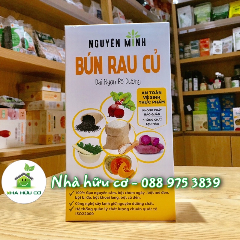 Bún rau củ/Miến rau củ Nguyên Minh cho bé ăn dặm - Date: 2/2023