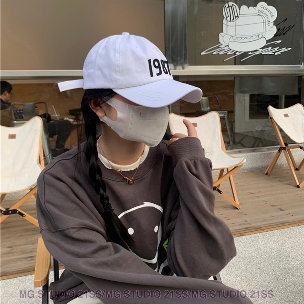 Nón lưỡi trai MG STUDIO mềm mại phong cách Hàn Quốc thời trang xuân hè 2022