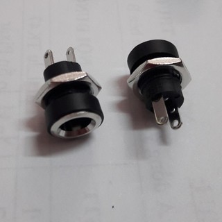 50 cái Jack cắm DC 5.5 x 2.1mm (có răng vặn ốc)
