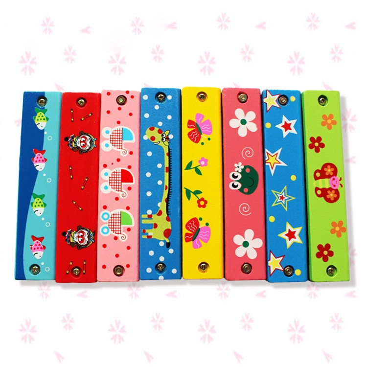 Đồ Chơi Xúc Sắc, Chuông, Lục Lạc, Trống, Còi, Đàn, Sâu, Hươu Gỗ Cho Bé Montessori, Nhạc Cụ Âm Nhạc