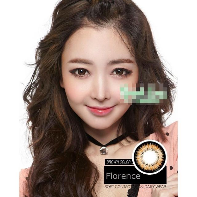 Lens Vassen cao cấp Florence Brown /Gray