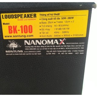 Loa Nanomax BK-100