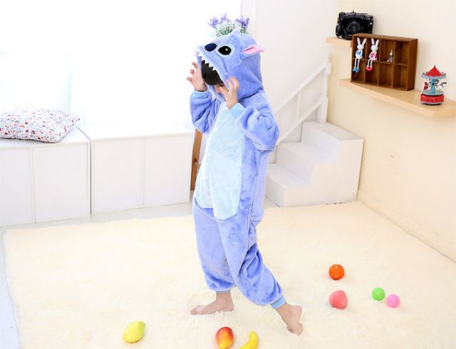 Bộ đồ ngủ Stitch Xanh cho bé