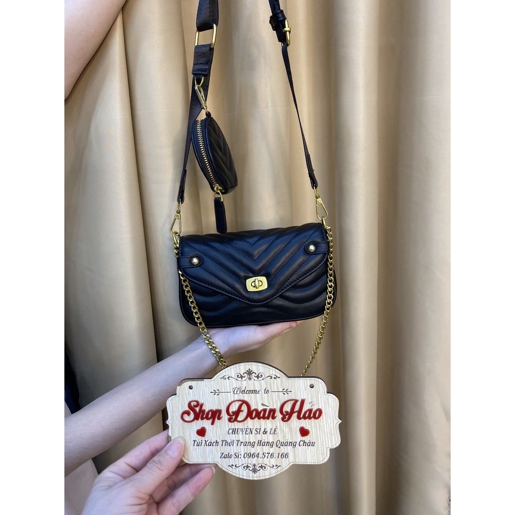 Túi xách nữ trần chỉ,ĐEO CHÉO,ĐEO VAI