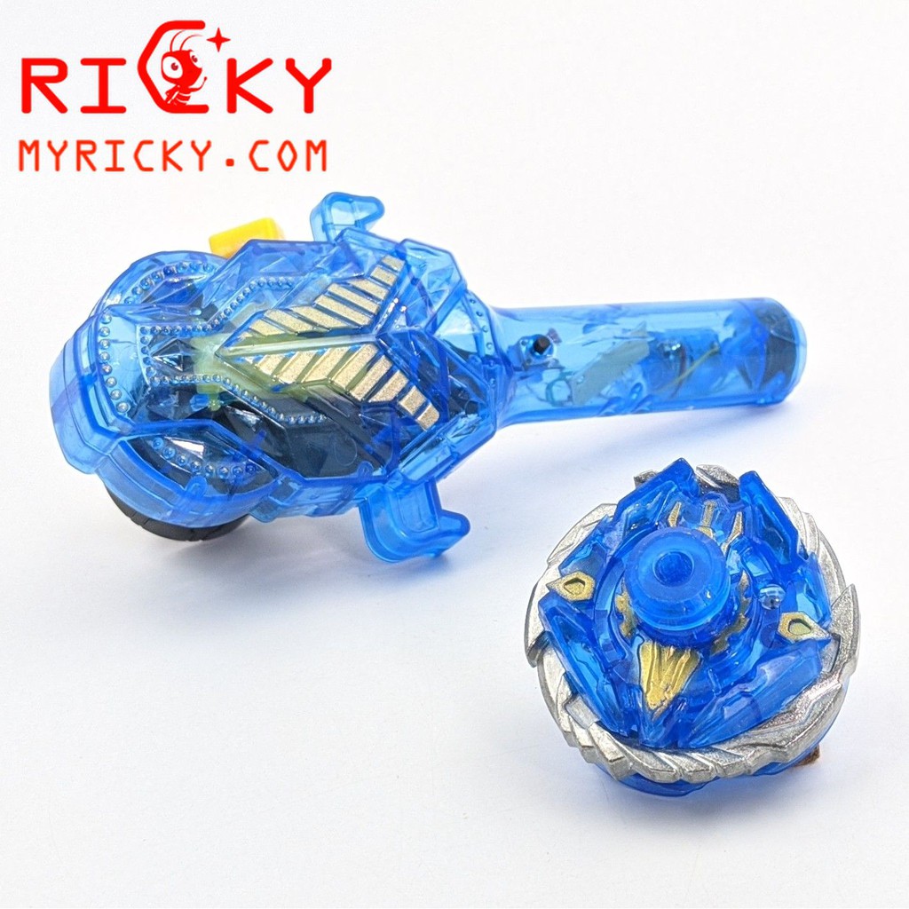 Con quay BEYBLABE NADO - tay cầm dây rút có Đèn + Nhạc