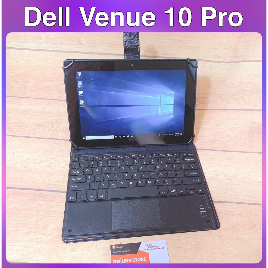 Laptop 2 trong 1 Dell Venue 10 Pro 5055 - Kèm bao da bàn phím