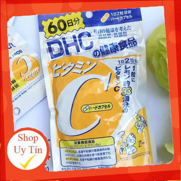 Viên uống vitamin C DHC Hard Capsule Nhật Bản