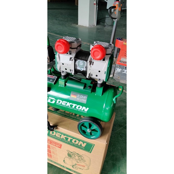Máy nén khí không dầu 30 Lít Dekton, DK-3930, 2HP, mẫu mới