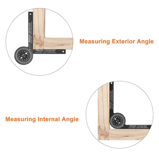 Miter Saw Protractor ABS Angle Finder Level Meter Gauge Goniometer