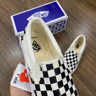 [XẢ LỖ] Giầy thể thao caro lười