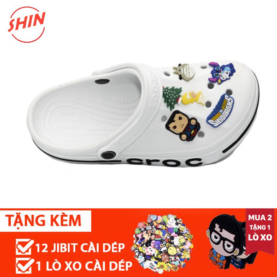 dép cross đế bánh mìFREESHIPDÉP cross hotrend BAya trắng