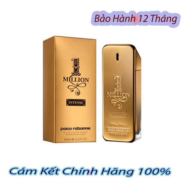 Nước hoa Paco Rabanne One Million EDT 100ml [Chính hãng] mùi hương sang trọng, lịch lãm và đẳng cấp dành cho nam giới | BigBuy360 - bigbuy360.vn