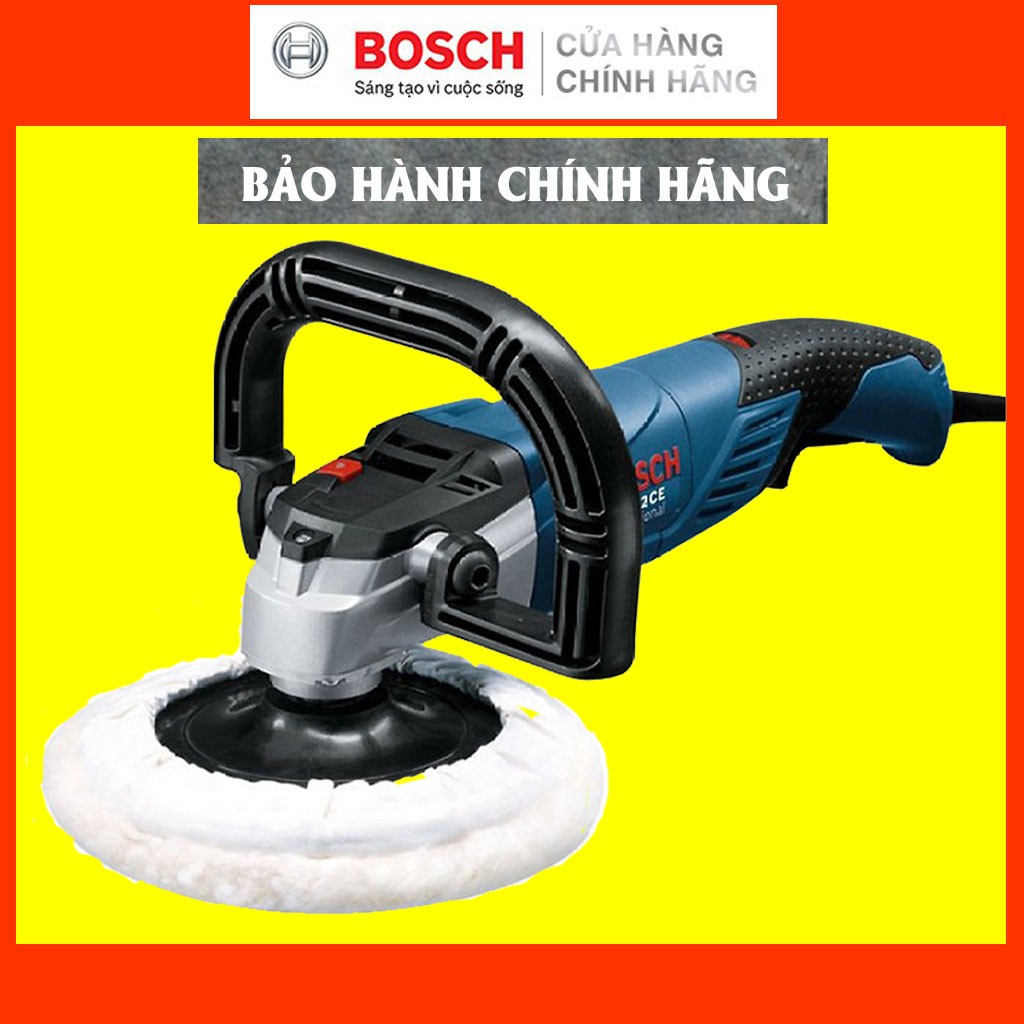 [CHÍNH HÃNG] Máy Đánh Bóng Cầm Tay Bosch GPO 12 CE (180MM-1250W), Giá Đại Lý Cấp 1, Bảo Hành Tại Các TTBH Toàn Quốc