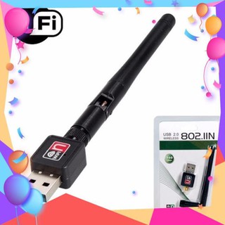 ❖Thanh lí xả kho❖  USB Thu Bắt Sóng Wifi 802.11 150Mbps Có Ăngten