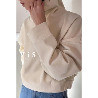 ÁO NỈ NỮ TAY DÀI CỔ LỌ MÙA ĐÔNG