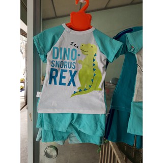 Bộ hè cotton hàn cho bé mới nhất 2019 size 6-25kg