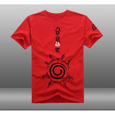 Áo thun Naruto màu đỏ đẹp giá rẻ nhất