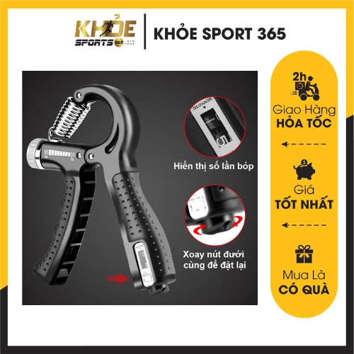 Kìm Bóp Tay Đếm số và Kìm Tập Cơ Tay ko số , Dụng Cụ Tập Cơ Tay Tập Gym Tại Nhà Điều Chỉnh