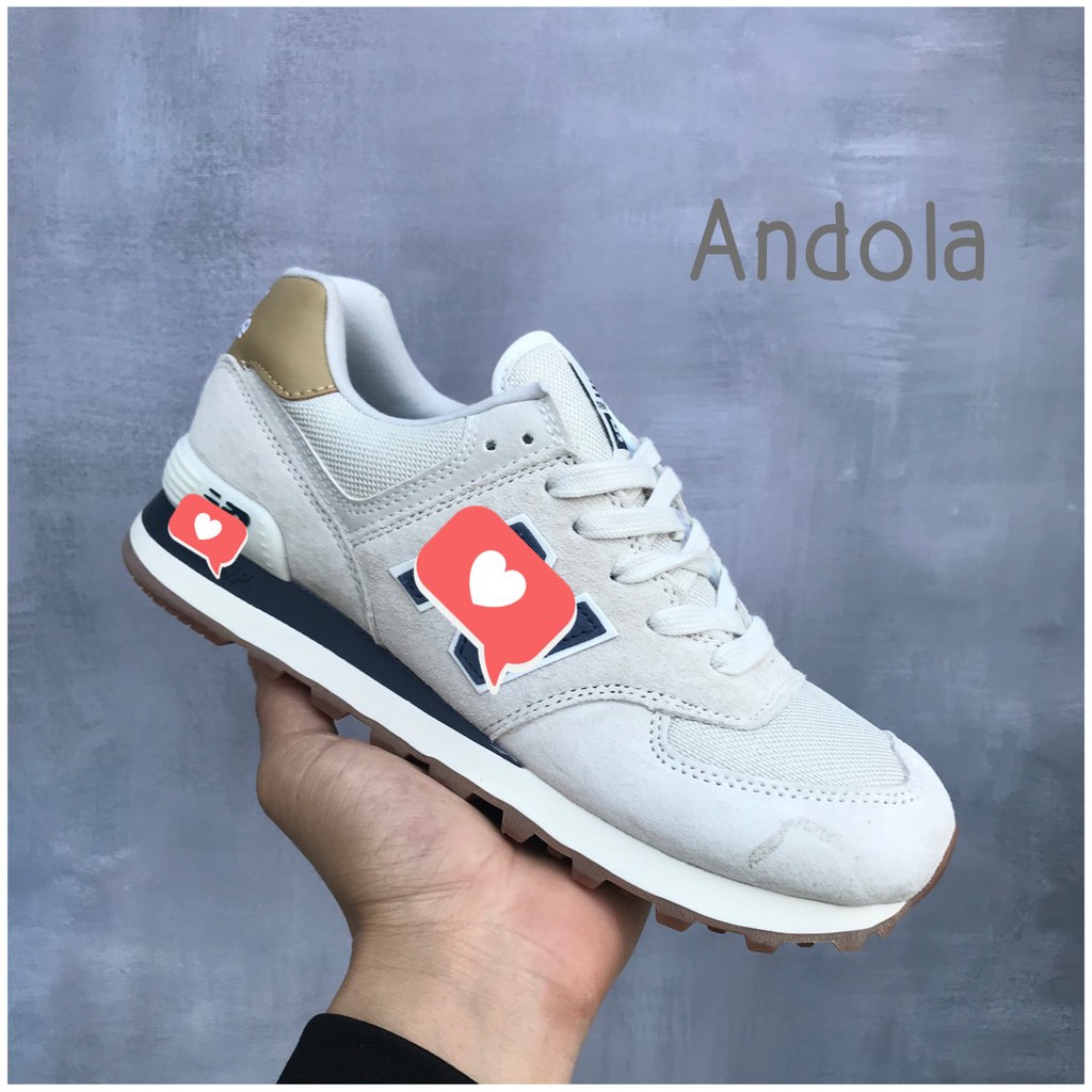 Giày thể thao,Giày sneaker,Giày 𝐍𝐞𝐰 𝐁𝐚𝐥𝐚𝐧𝐜𝐞,Giày 𝐍𝐁 𝟓𝟕𝟒 chữ xanh than | BigBuy360 - bigbuy360.vn