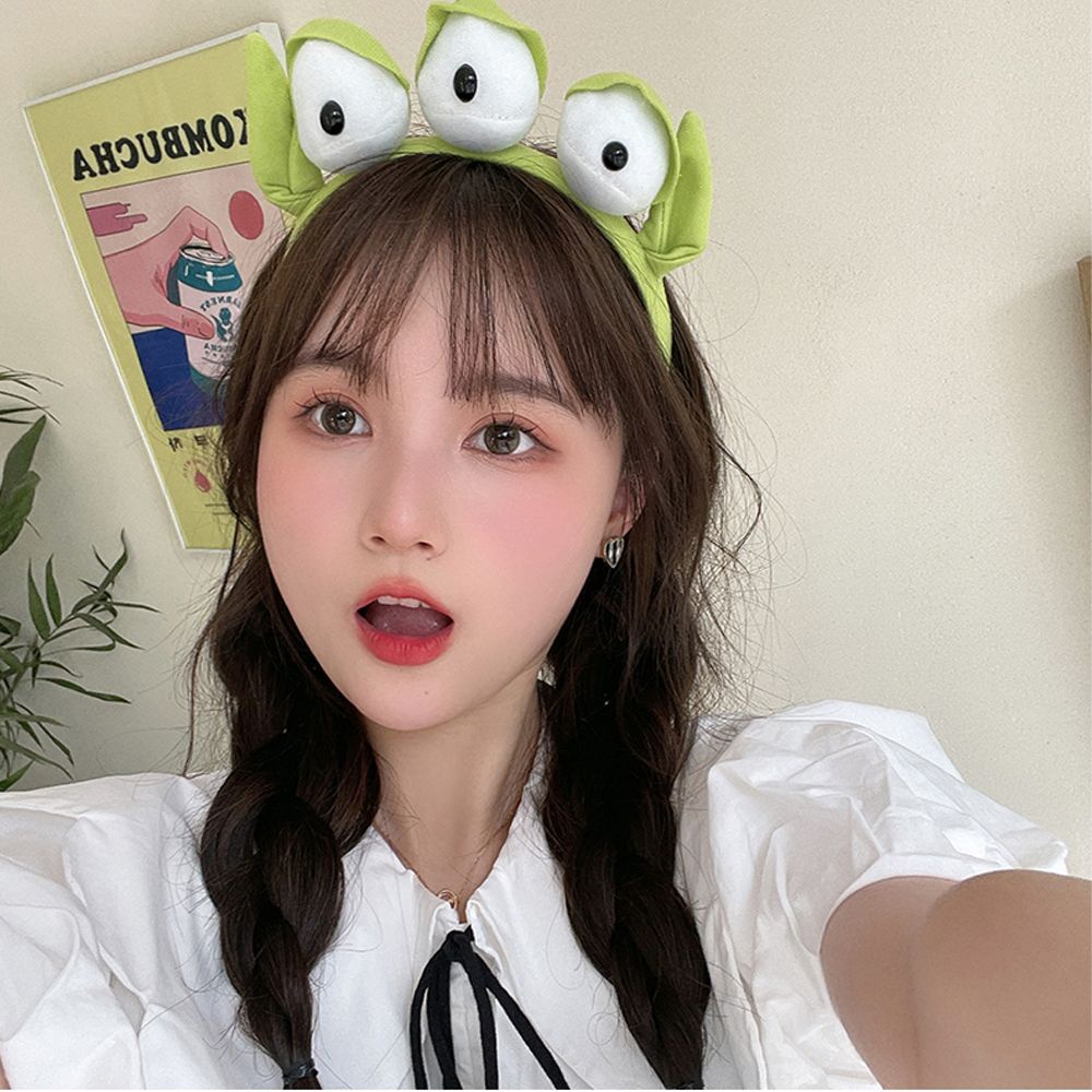 Băng đô cài tóc hình chú ếch ngộ nghĩnh phong cách thời trang Hàn Quốc vui nhộn cho nữ