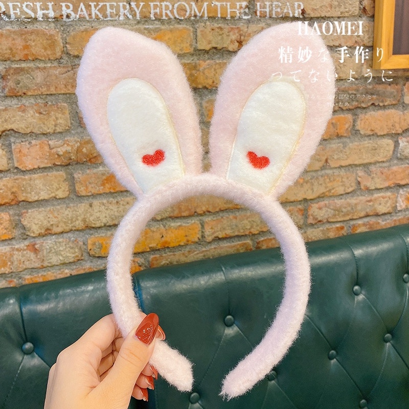 Băng Đô Tai Thỏ Xinh Xắn Đáng Yêu Cho Bạn Gái