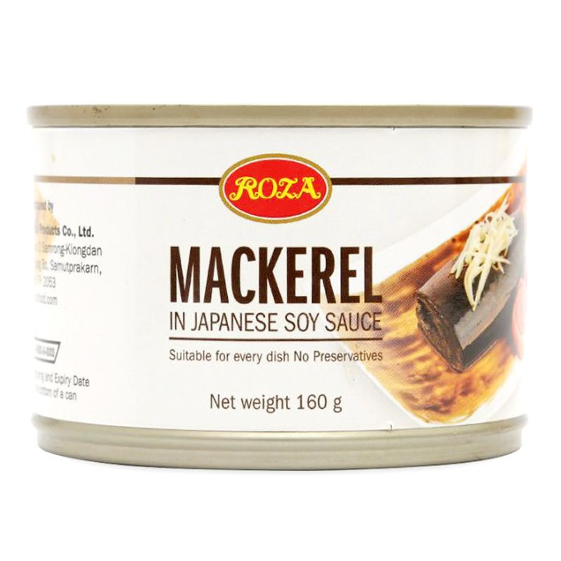 Cá Thu Sốt Tương Nhật Mackerel Roza 160G