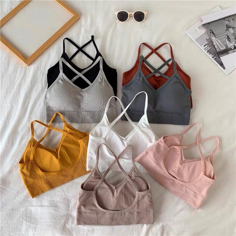 Áo Bra gym/yoga Phiên Bản Kết Hợp Siêu Hot 2020 | BigBuy360 - bigbuy360.vn