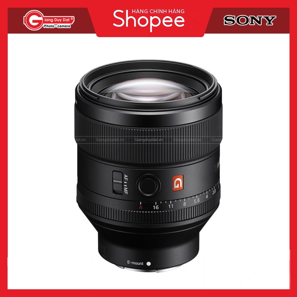 Ống Kính Sony FE 85mm f/1.4 GM Chính Hãng Sony Việt Nam