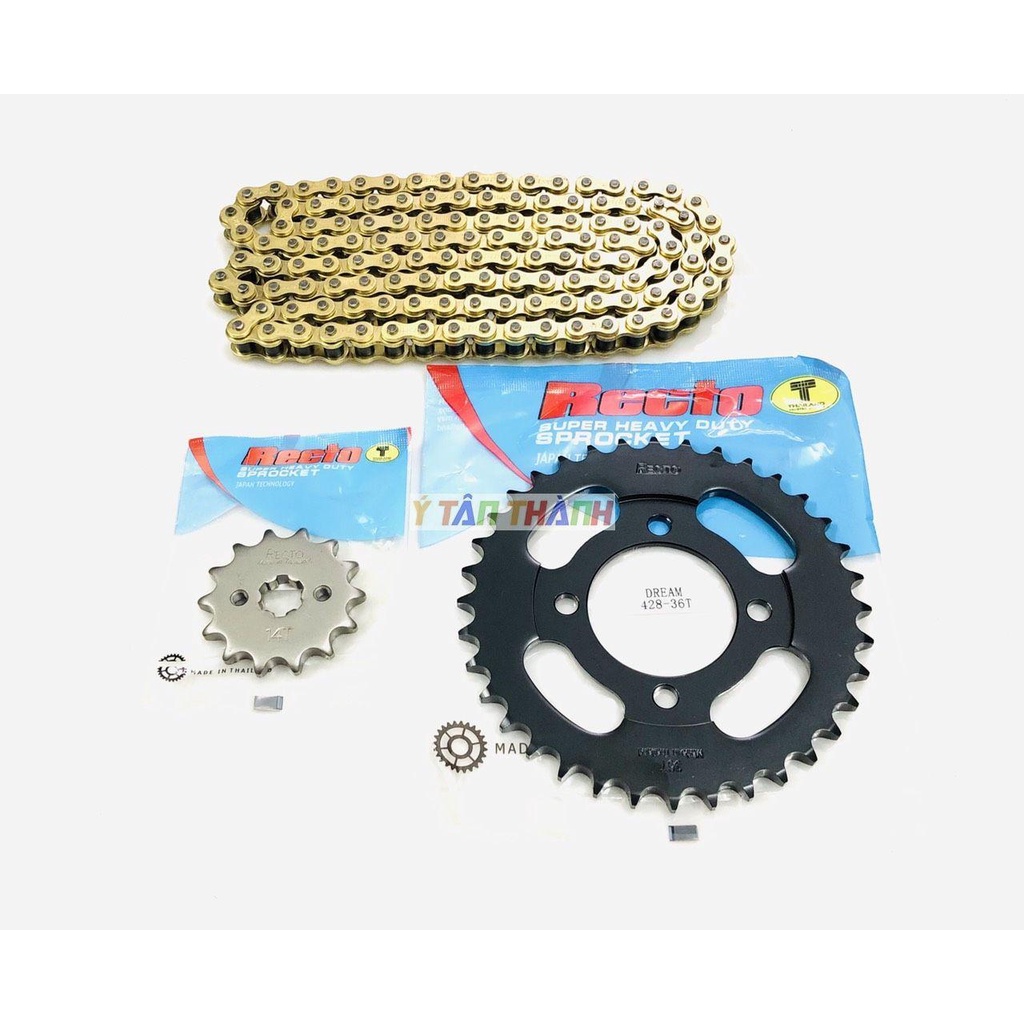 nhông sên dĩa recto wave drem MS 265