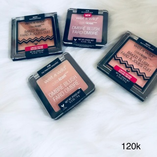 Phấn má hồng và phấn má nhũ Wet n Wild