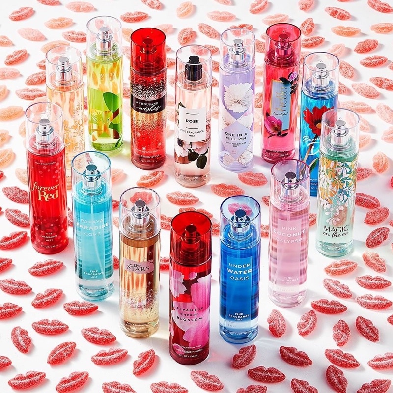 XỊT THƠM TOÀN THÂN BATH AND BODY WORKS MIST