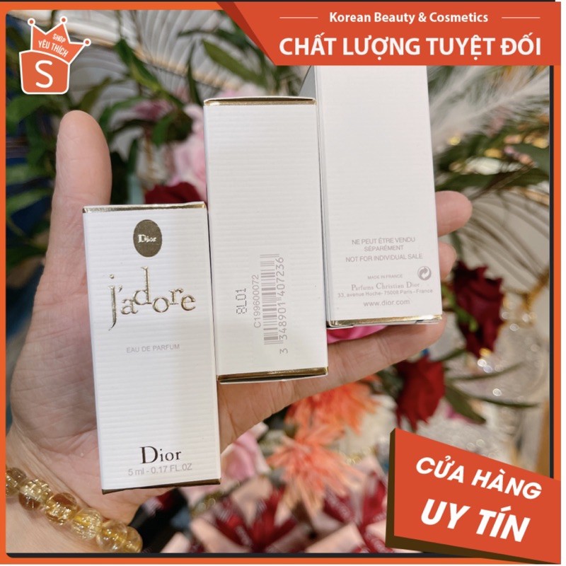 NƯỚC HOA DIOR JADORE EAU DE PARFUM 5ML CHÍNH HÃNG