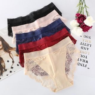 Lố 10 Quần lót phối ren 8423#