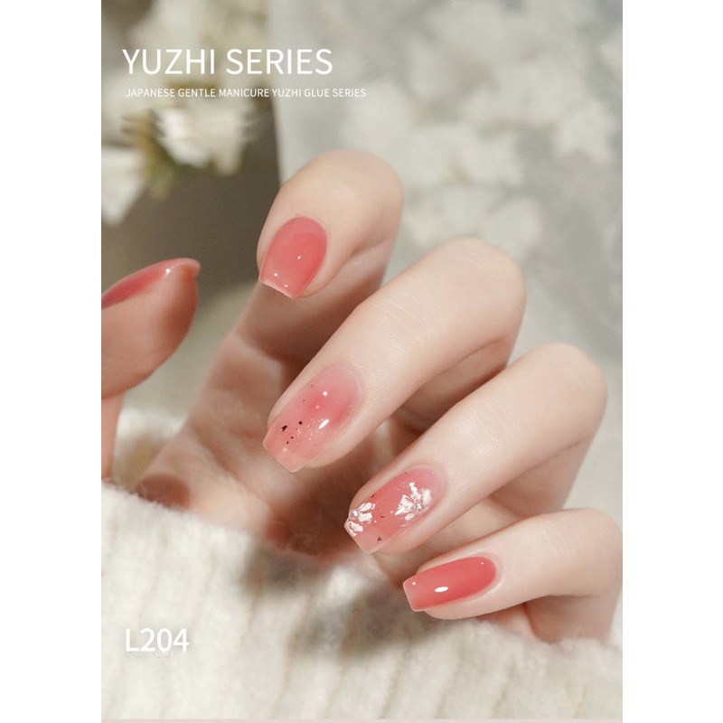 Sơn Móng Tay Gel Thạch BOLE Sơn Móng Tay Màu Nude Trong Suốt Keo Quang Trị Liệu Màu Hồng Băng Trong Suốt Keo Sơn Móng Tay UV/LED Cho Tiệm Làm Móng Okase