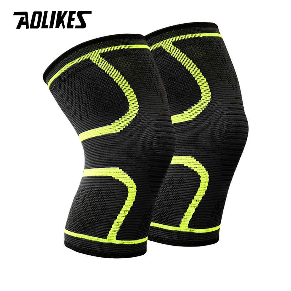 Xỏ Gối Aolikes A-7718 | Bảo Vệ Gối Đàn Hồi, Bảo Vệ Khớp Tập Tập Gym, Thể Thao Chính Hãng Cao Cấp