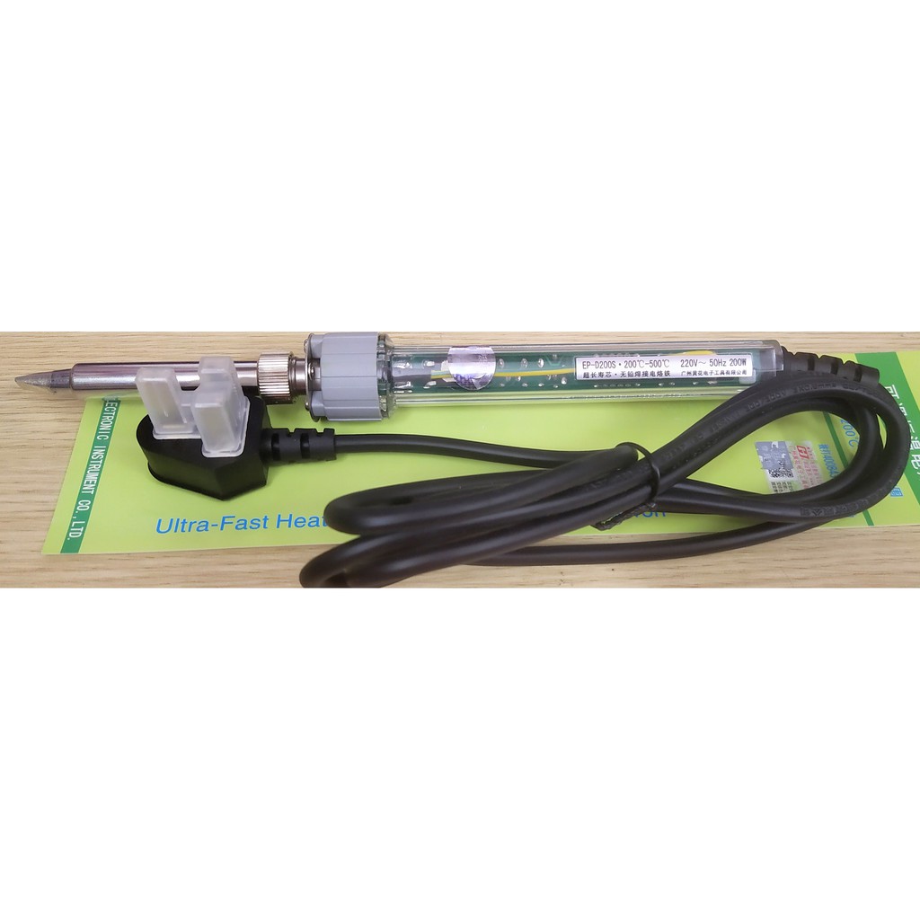 Tay hàn nhiệt 200W 220V, mỏ hàn 200W G10-4