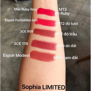 Son Sophia Ampoule Matte Lipstick The 1st