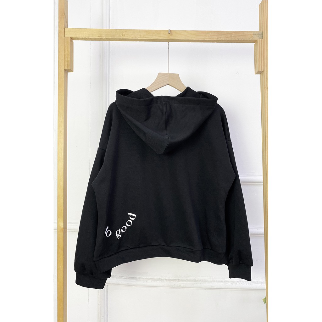 [Mã WABRWA15 giảm 15% đơn 300K] DOTTIE - Áo Khoác Thun Đen Nữ T0184 | BigBuy360 - bigbuy360.vn