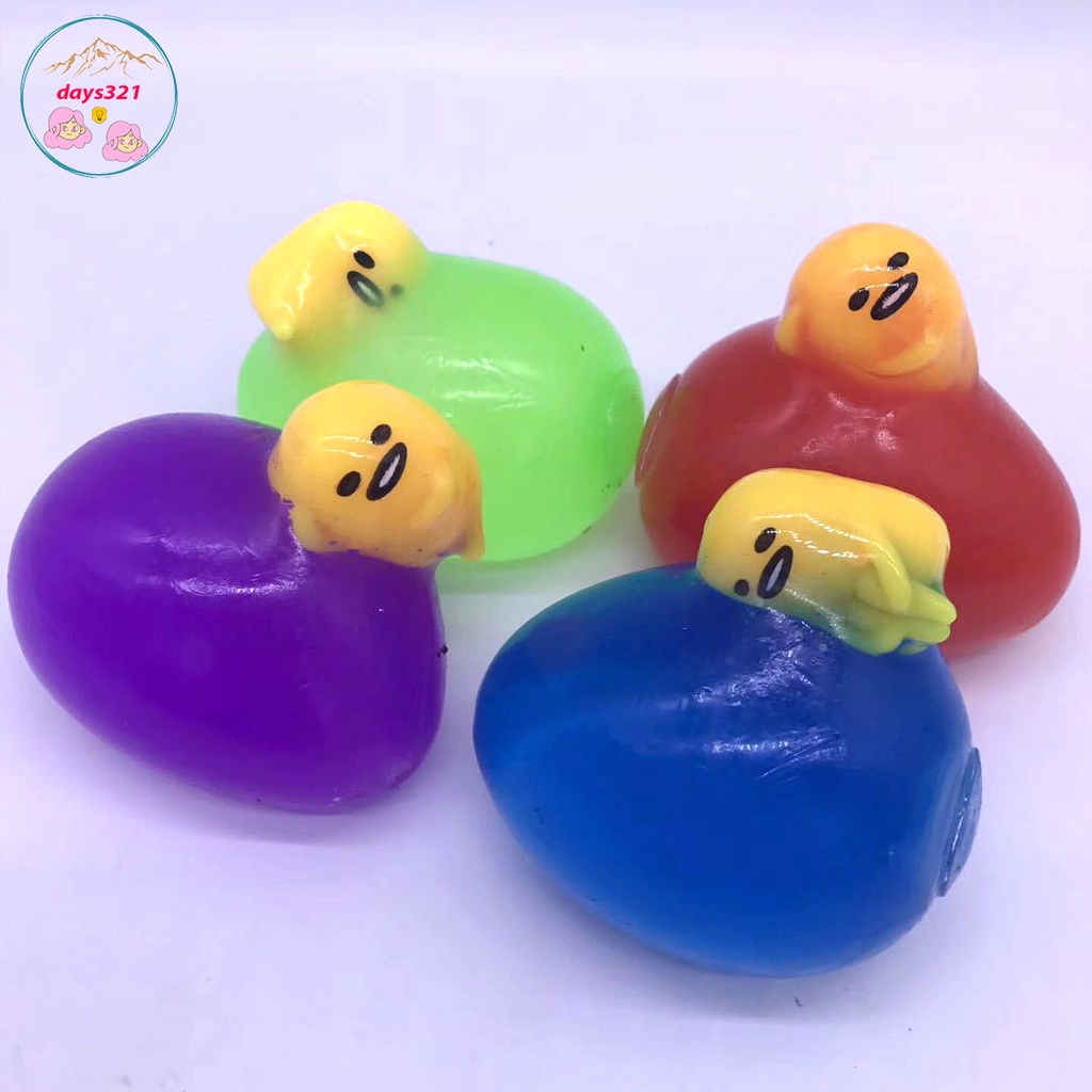 Trứng lười Gudetama Màu Mè Bóp Trút Giận Giải Tỏa Căng Thẳng Xã Stress cực kì thú vị