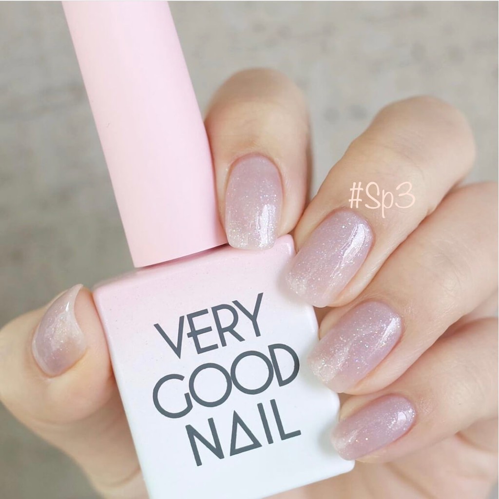 Very Good Nail Sơn Gel Thạch cao cấp Hàn quốc, Chọn màu Set Glow Pearl Collection, Chai lẻ 10ml