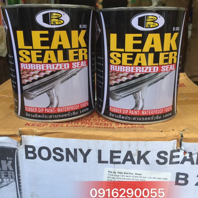 Sơn Phủ cao su chống dột LEAK SEALER (Bosny)