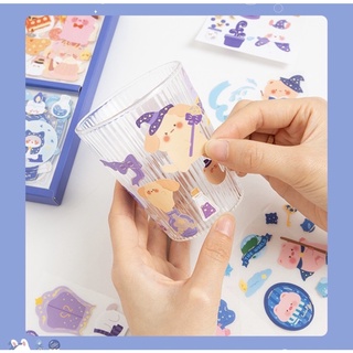 Set 10 tấm sticker Magic Animal dễ thương
