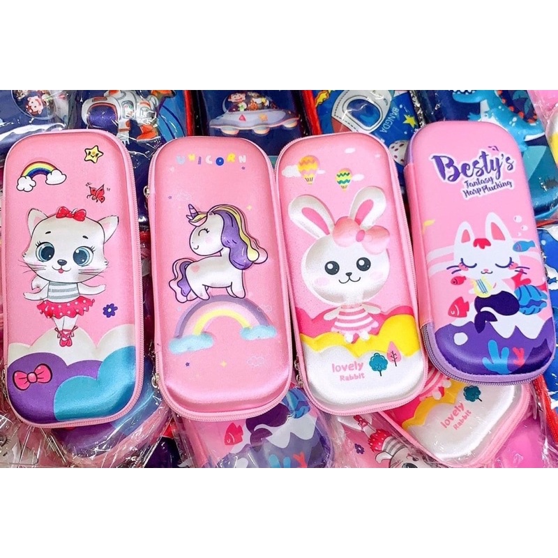 Hộp Bút 3D Mẫu Dễ Thương Nhiều Ngăn Mẫu Mới Giá Rẻ